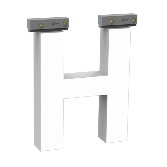 abcMIX吊り下げ H(アルファベット大文字)