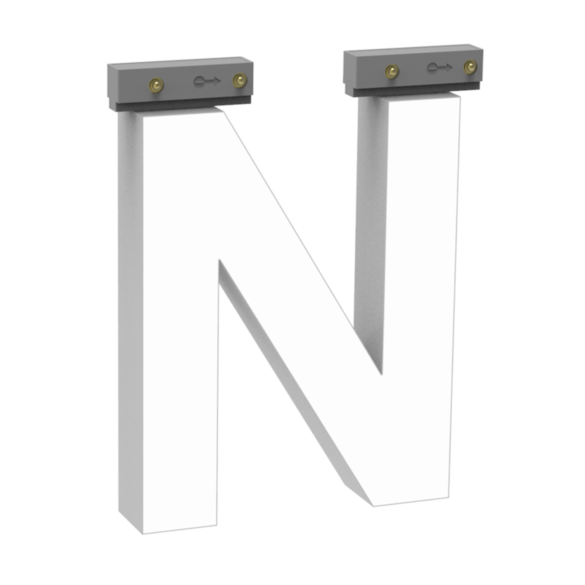 abcMIX吊り下げタイプ N(アルファベット大文字)│【公式】LED abcMIX吊り下げタイプ N(アルファベット大文字)│【公式】LED