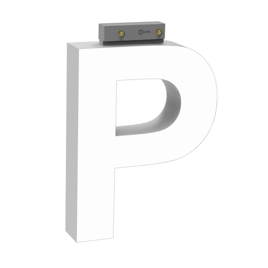 abcMIX吊り下げ P(アルファベット大文字)