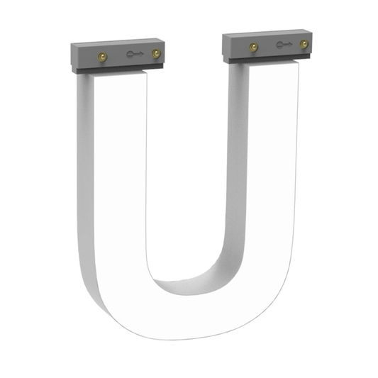 abcMIX吊り下げ U(アルファベット大文字)