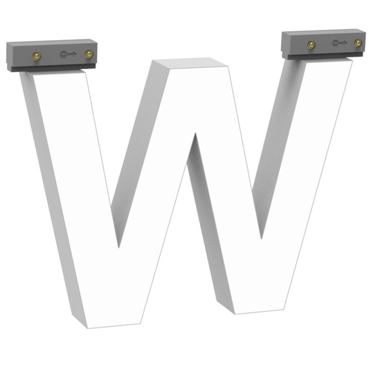 abcMIX吊り下げ W(アルファベット大文字)