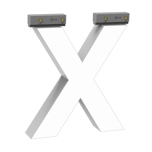 abcMIX吊り下げ X(アルファベット大文字)