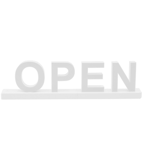 【送料無料】abcMIXマグネット OPEN(文字+電源セット)